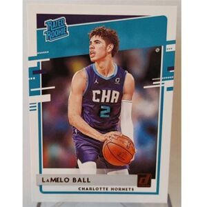 2020-21 LAMELO BALL RATED ROOKIE DONRUSS CARD